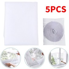 5 pack Window NET Mesh Screen FLY INSECT Mosquito Moth Insect Screen Netting UK