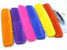PROFESSIONAL Dress COMBS Styling Gents Ladies Hair 18cm (7") Mix Of Colours.