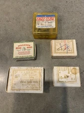 Vtg Fishing Hooks Mustad Pflueger Eagle Lot Of 5 See Pics For Details