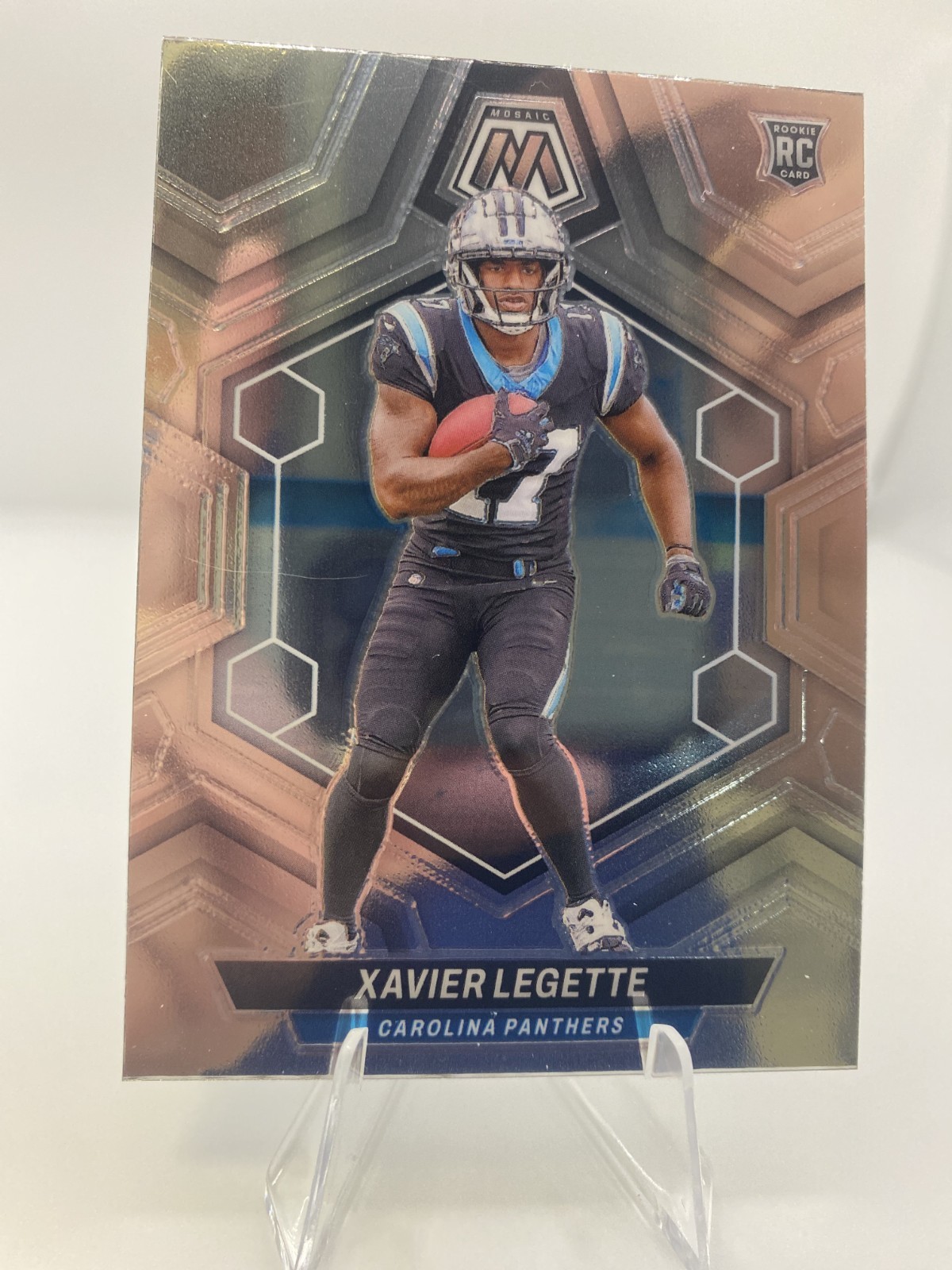 Xavier Legette 2024 Panini Mosaic #332 RC Panthers
