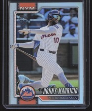 2026 Topps #159 Ronny Mauricio Rainbow Foil New York Mets