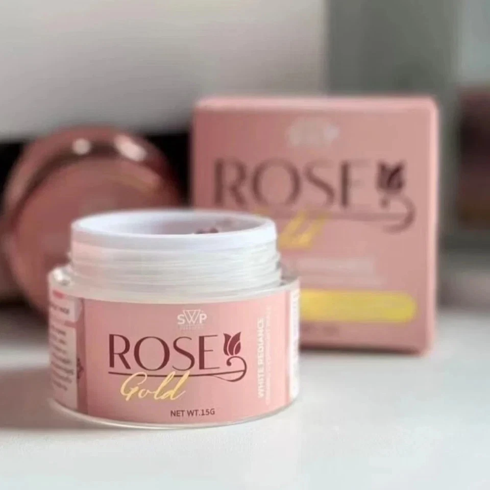 SWP Rose Gold Overnight Mask 15g – Whitening, Radiance & Firming Night Skincare - Image 2 of 4