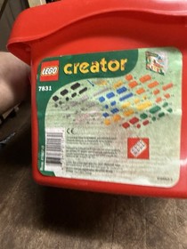 Vintage New NOS Sealed Unopened LEGO Creator No 7831 200 Pcs Toy W Bucket Case