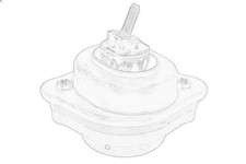 Support moteur BMW 750