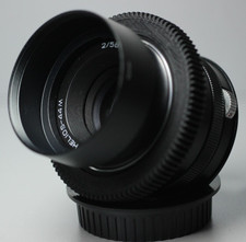 Helios 44 Cine Lens with Canon EOS Adapter 58mm f/2