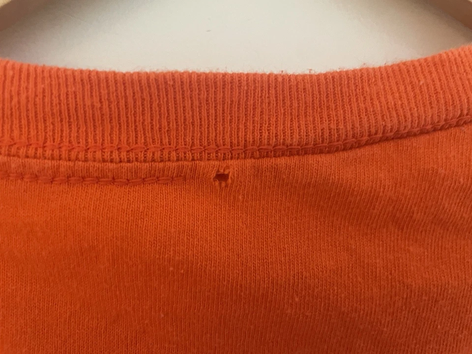 Camisa M&Ms Adulto Hombre Mujer Times Square Nueva York Cuello Redondo Manga Corta Naranja M Foto 4 de 4