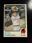 Topps 1973 Nolan Ryan #220 California Angels Baseball Card DAMAGED RIGHT CORNER