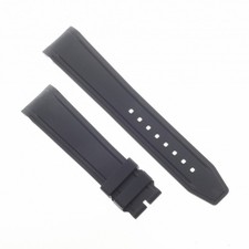 Longines Black Rubber Watch Strap 20/18mm Heritage Legend Diver L3.764.4