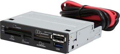 Nippon Labs ICR-BB - USB 2.0 All-in-one Internal Memory Card Reader - 3.5''