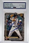 Konnor Griffin Signed 2024 1st Bowman Draft  Paper Card # BD-22 PSA/DNA Pirates