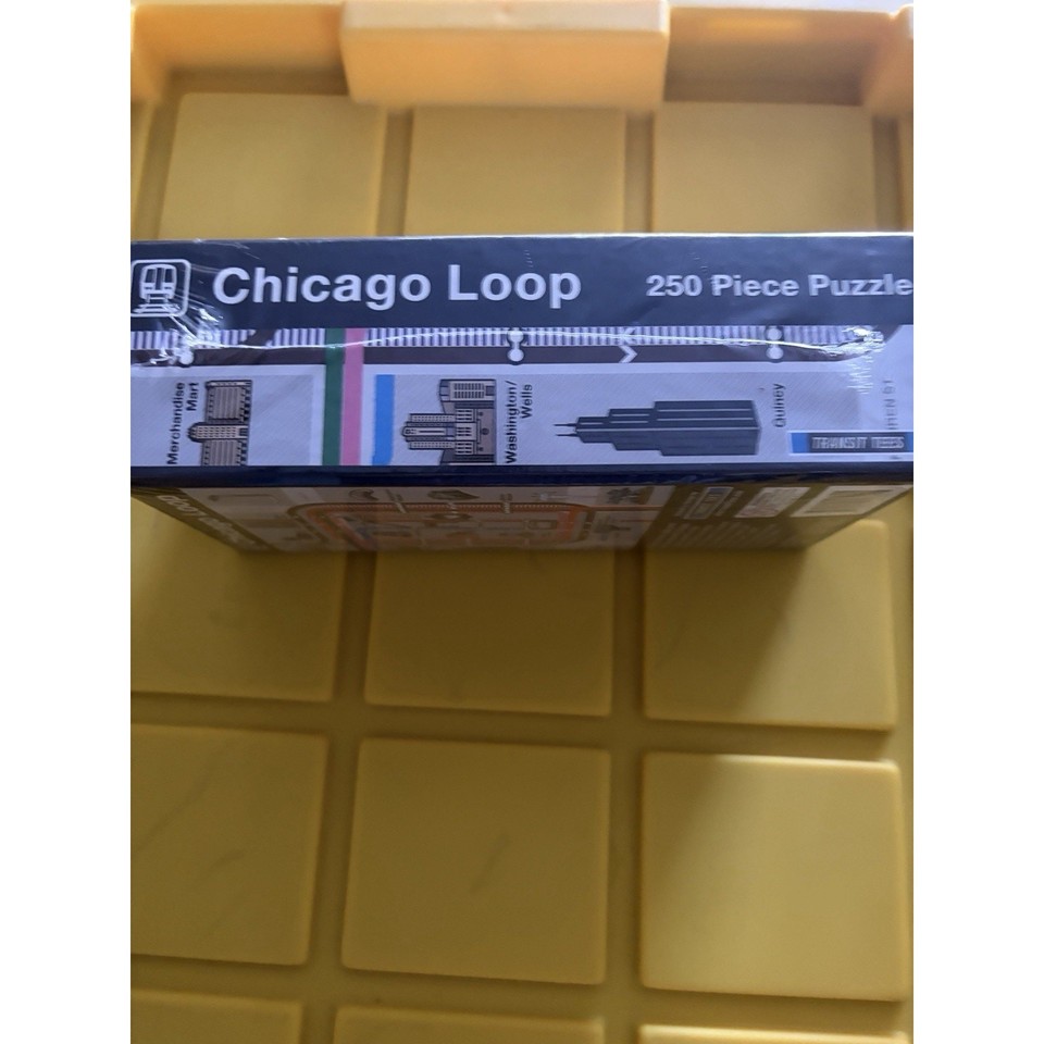 Chicago Loop * Elevated train Railway / lines 250 piece puzzle by