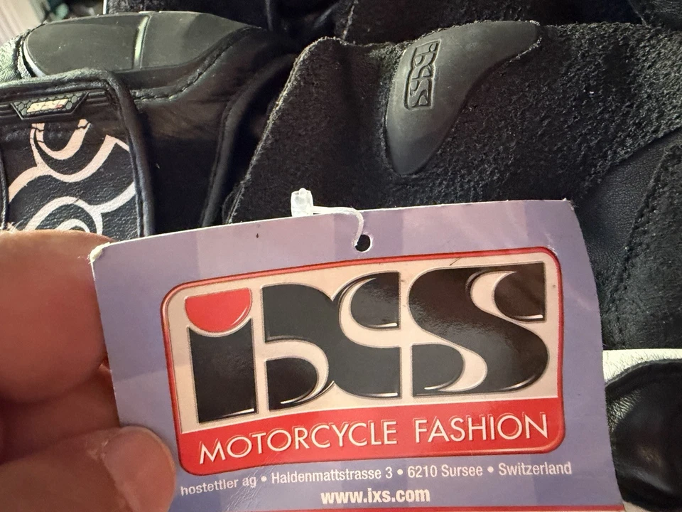 Motorrad Handschuhe Neu Leder Biker Handschuhe - Bild 4 von 4