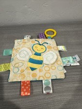 Mary Meyer Taggies Crinkle Bee Sensory 9 Toy Baby Tags