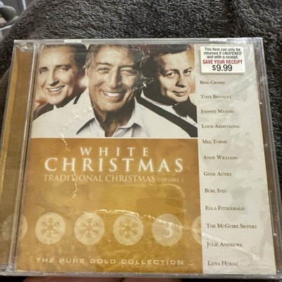 White Christmas Traditional Christmas CD Vol. 3 Bennett Crosby, Tormé New Sealed