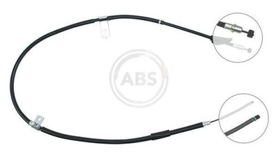 Cavo comando, Freno stazionamento posteriore Sx per ABARTH ALFA ROMEO