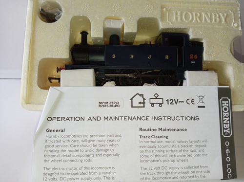 HORNBY OO Gauge R2882 Class 3F S&DJR BLUE 0-6-0T No.24 - New And Boxed - Picture 7 of 11