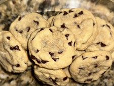 Gourmet Chocolate Chip Cookies 25 for12 2.50 oz cookies sprinkled with sea salt
