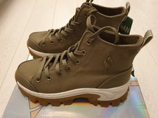 BNIB Skechers Street Los Angeles Fashion Shaker hi rise, olive, size UK 5 / 38