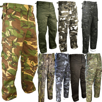 NEU: KombatUK Herren Armee Militär Kadett verstellbar 6 Taschen Cargo Kampfhose