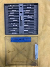 Deltronic Gauge Pin Set .0247-.0259-.0271 Excellent Condition Hardly Used