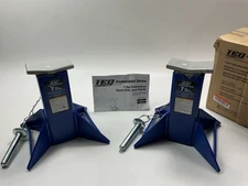 TEQ 3207 7-Ton Professional Heavy Duty Jack Stands, 14,000 Lbs 9-5/8" - 15-3/8"