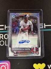 2025 Bowman - Chrome Prospect Mega Box Autographs Daiber De Los Santos...