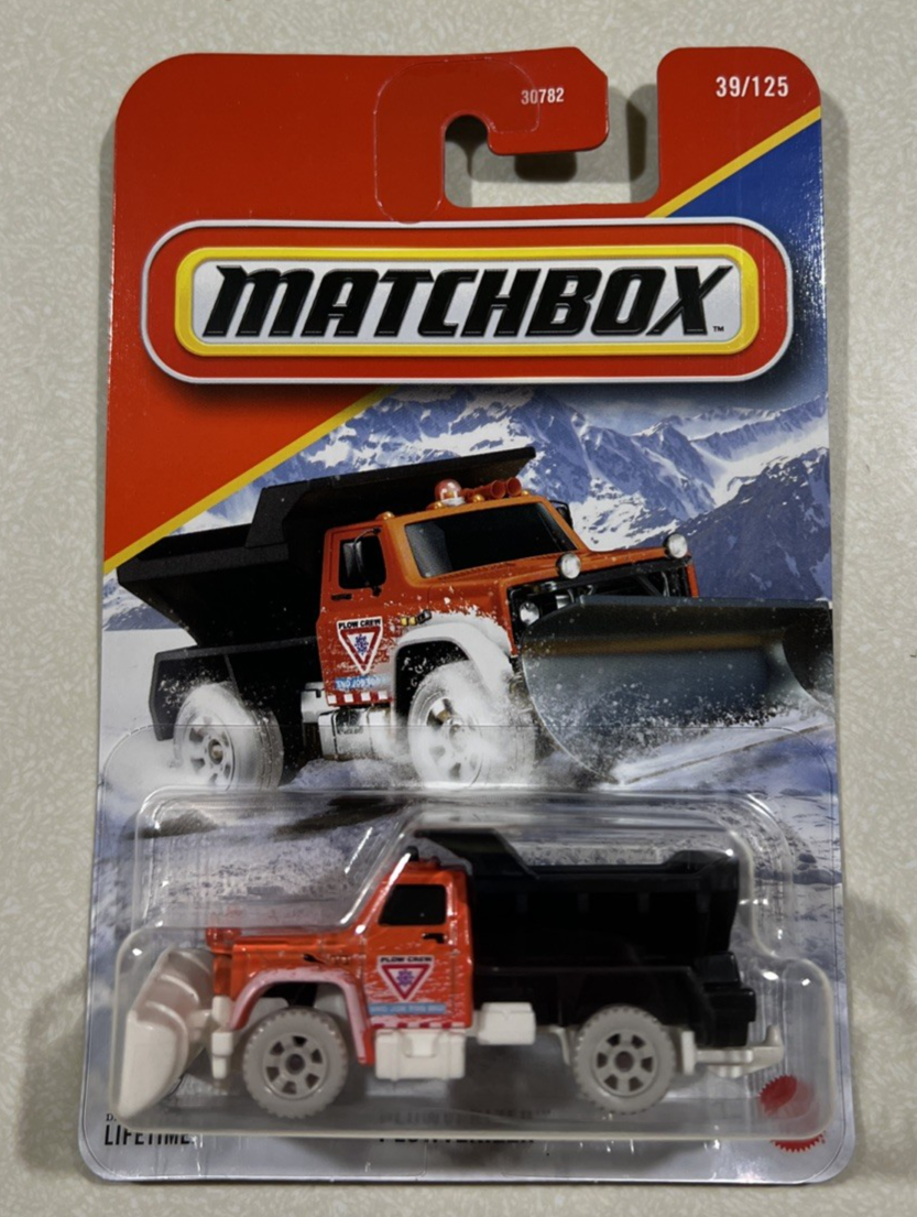 NEW 2026 Matchbox Plowverizer 39/126 orange Snow Plow | eBay