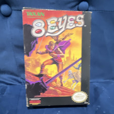 Taxan 8 Eyes NES Complete in Box w/ Manual & Nintendo Sleeve Action Adventure