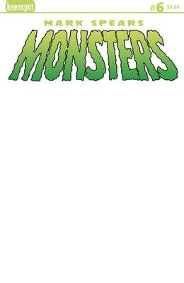 MARK SPEARS MONSTERS #6 CVR E BLANK SKETCH (30/07/2025)