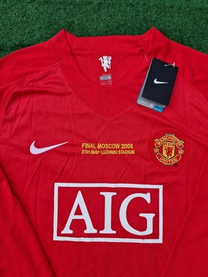 Cristiano Ronaldo #7 2008 UCL Final Manchester United Nike Long