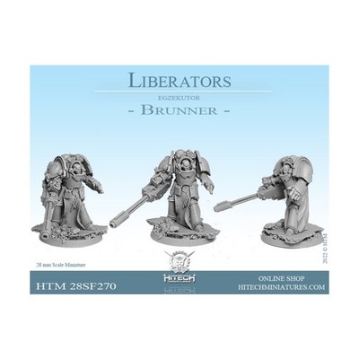 HiTech Mini Sci-Fi Mini 28mm Brunner Pack New
