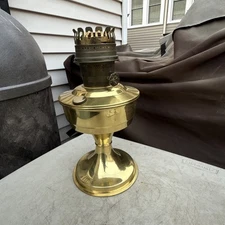 Aladdin Kerosene Oil Lantern Lamp Model 23 Bright Brass color Barely Used