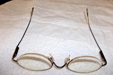130 Elizabeth Arden glasses wire rim eye glass frames only used hippie