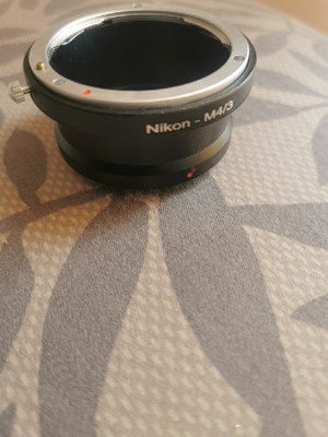  MFT Lens Mount Adapter Compatible with Nikon AI Lens to Micro 4/3...