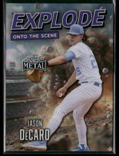 2026 Leaf Metal Jason DeCaro Explode onto the Scene Base Prismatic Purple 3/7