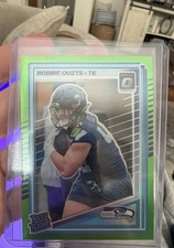 2025 Panini Donruss Optic - Rated Rookie Robbie Ouzts #264 Neon Green Prizm /199