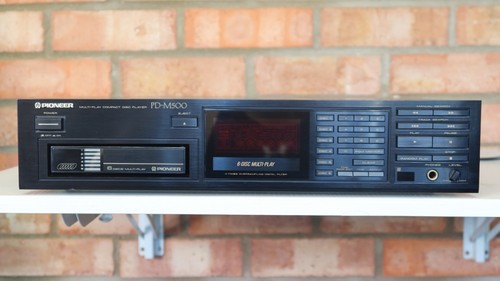 Reproductor/cambiador de CD 6 cartuchos Pioneer PD-M500 - funciona y suena muy bien + control remoto - Imagen 6 de 24