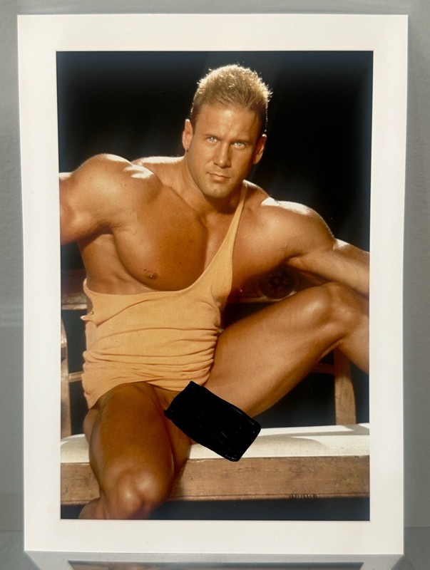 Vintage Colt Studio Gavin Blake Beefcake Physique Photo Jim French Gay Interest