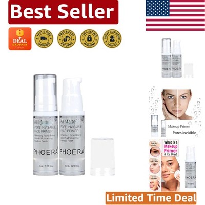 Ultimate 2 Pack PHOERA Face Primer   Flawless Finish & Anti-Oxidation, 6ml