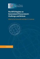Sue Arrowsmith (U. A.) | The Wto Regime On Government Procurement | Buch (2013)
