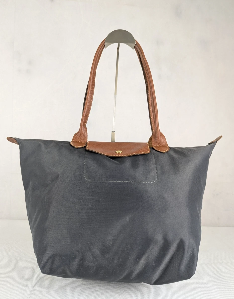Longchamp Le Pliage Tote Gray Bags & Handbags for Women for sale