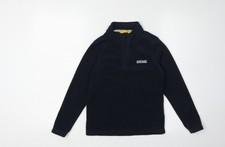 Regatta Fleece-Sweatshirt Jungen schwarz 10 J...