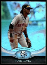 Jose Reyes 2011 Bowman Platinum #69 Mets MLB READ FREE SHIPPING AutographDen