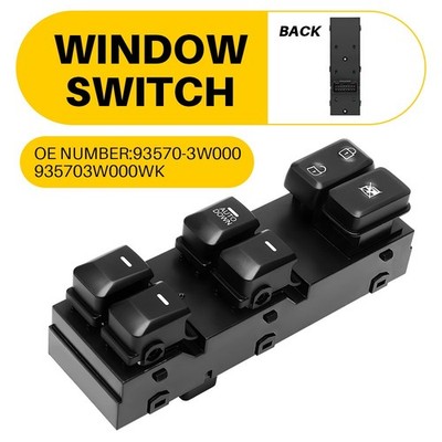Fit 2011 12 13-2016 Kia Sportage Driver Power Master Window Switch Front Left ED