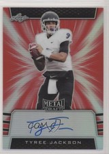 2019 Leaf Metal Draft Red 4/5 Tyree Jackson #BA-TJ1 Auto 0c6