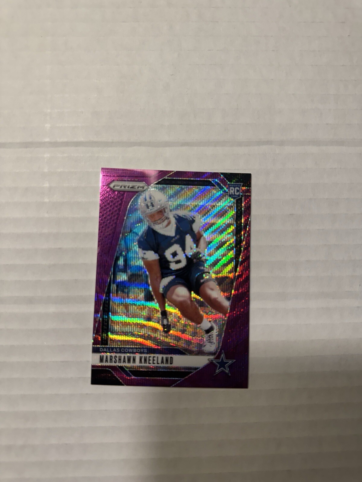 2024 Panini Prizm - Purple Wave Prizm #126 Marshawn Kneeland  90 /99