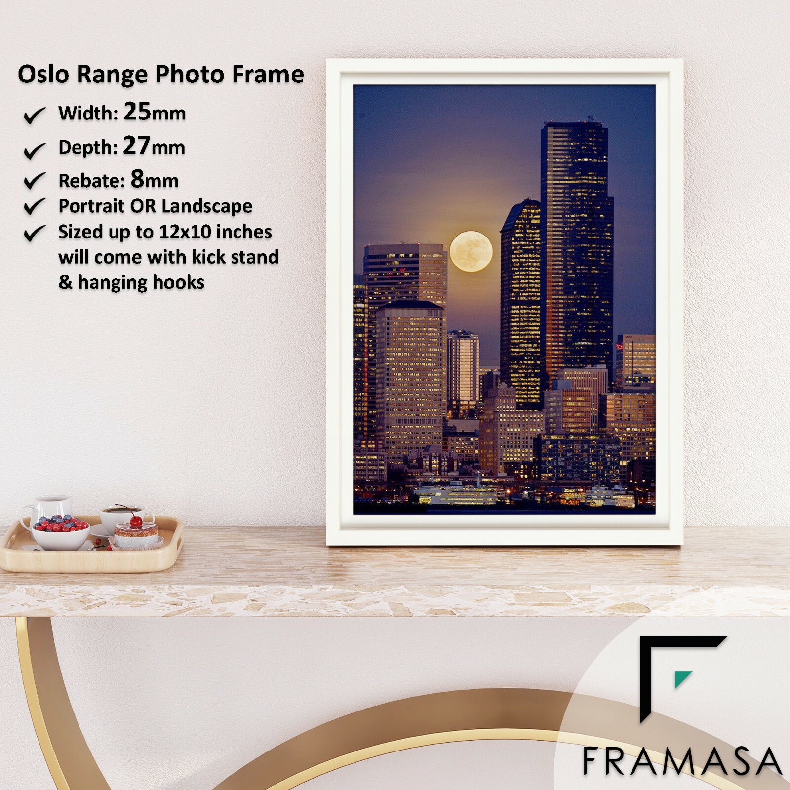 A1 A2 A3 A4 A5 Picture Frame Photo Frames Oslo Style Poster Frame Wall