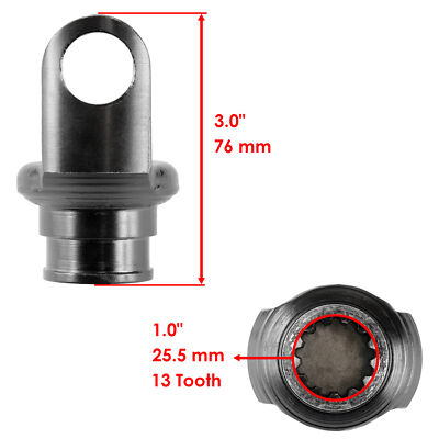 idoustage シニュ Front Drive Shaft Output InPut Yoke Fits Arctic Cat 3306-649