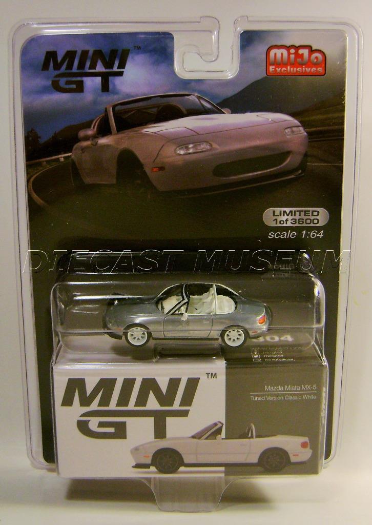 MINI GT　MiJo 限定-マツダ ミアタ MX-5 MAZDA MIATA MX-5 TUNED VERSION CLASSIC RAW CHASE MIJO TSM MODEL