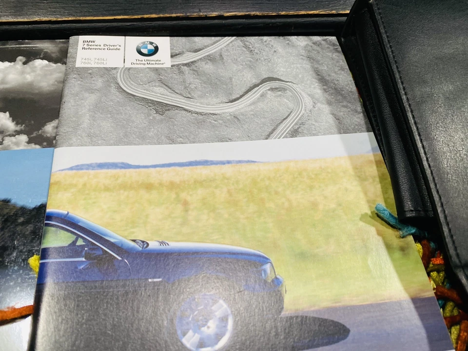 NOVO⚠️ 2005 BMW 7 Series 745i 745Li 760i 760Li MANUAL DO PROPRIETÁRIO +INFORMAÇÕES DE NAVEGAÇÃO - Imagem 4 de 4